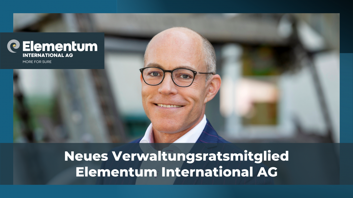 Verwaltungsratsmitglied Elementum International AG